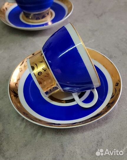 Чайный пары и бокал лфз