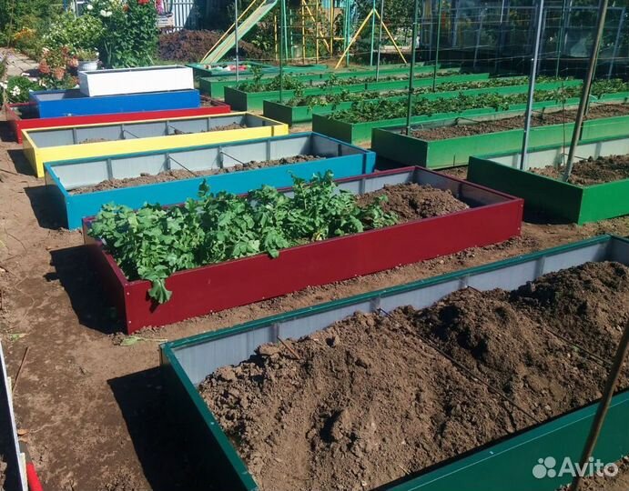 Грядки оцинкованные с полимерным покрытием
