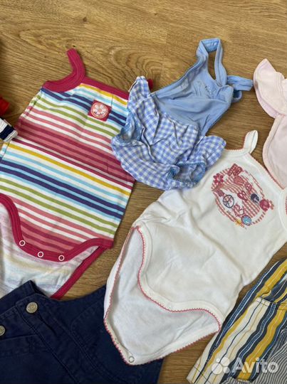 Вещи для девочки 6-9 мес пакетом