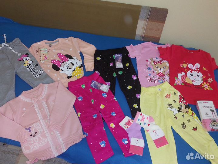 Пакет вещей на девочку новое