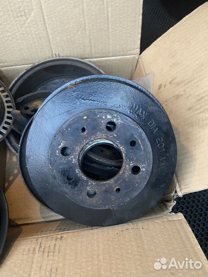 Задние барабановые тормоза ваз