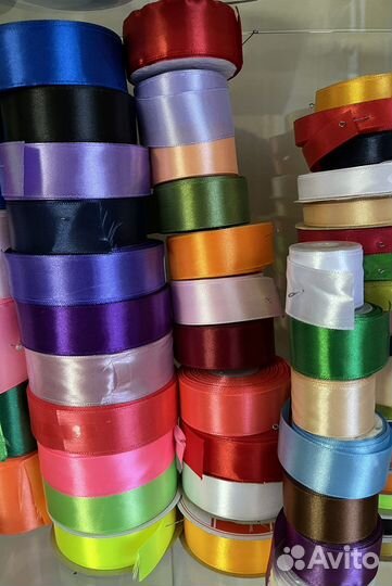 Атласная лента 2,4 см