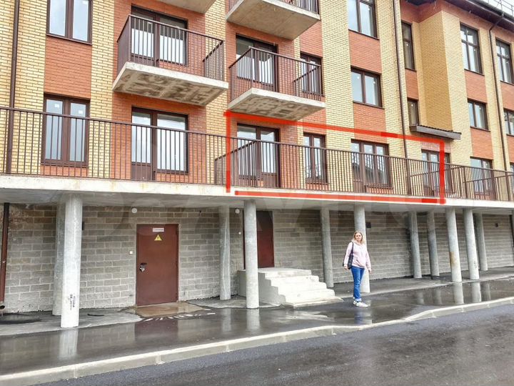 1-к. квартира, 43,7 м², 1/3 эт.