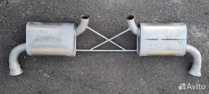 Глушитель MG-race овальный