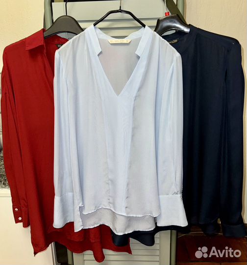 Блуза из 100% шелк