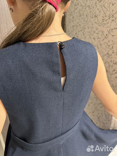 Сарафан школьный 122