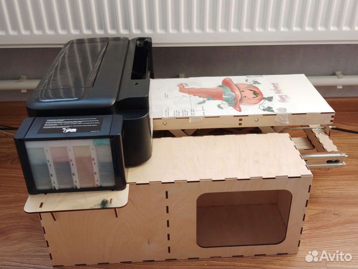 Принтер цветной ручной работы