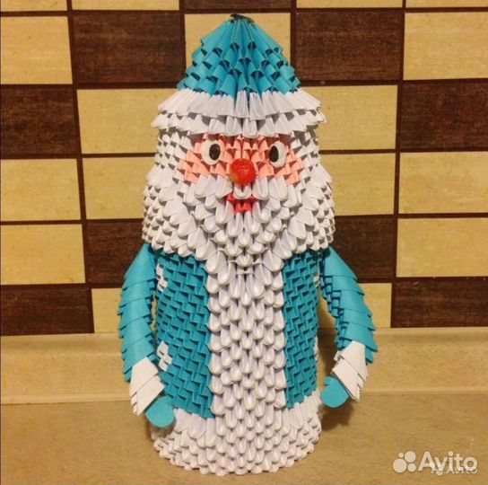 Модульное оригами Поделка в сад