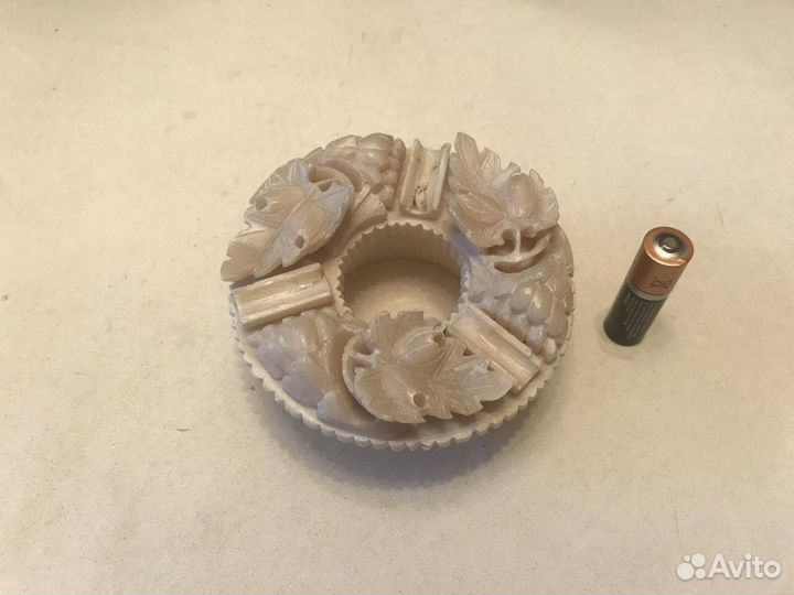 Пепельница мраморная винтажная