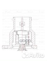 Термостат LADA kalina 04-13 LT01195 luzar