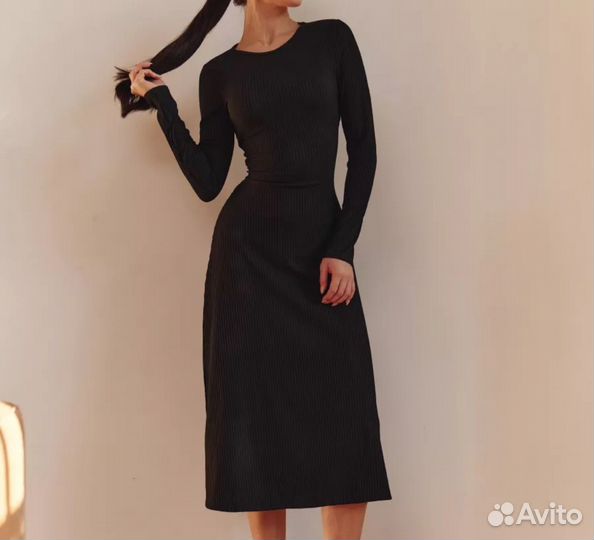 Платье лапша с завязками вечернее