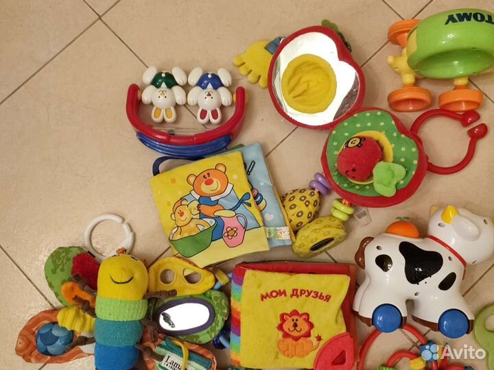 Детские игрушки от 3 месяцев до 3 лет