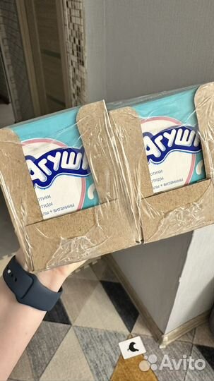 Агуша смесь кисломолочная детская 2