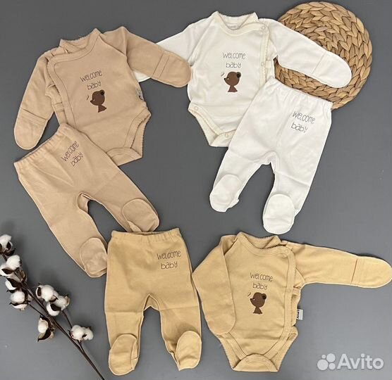 Комплект для новорожденных на выписку