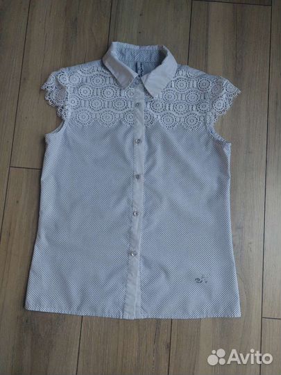 Блузка белая