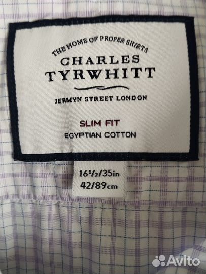 Рубашка Charles Tyrwhitt 42/89 (50 52 размер)