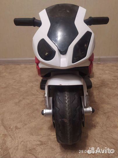 Детский мотоцикл на аккумуляторе bmw бу