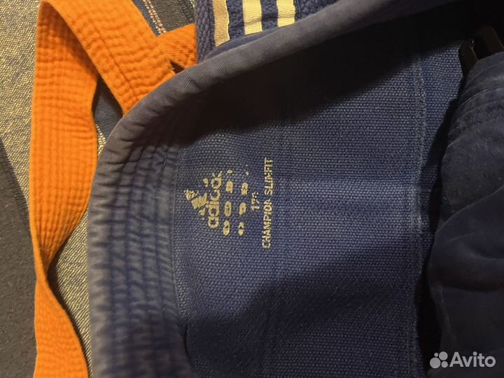 Кимоно для дзюдо 170 синее