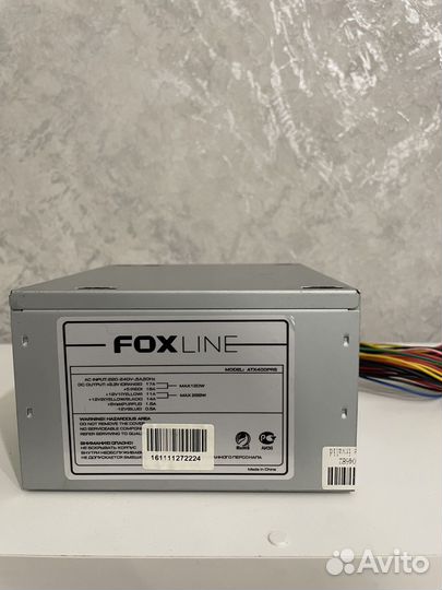 Блок питания FOX Line ATX 400 PRS