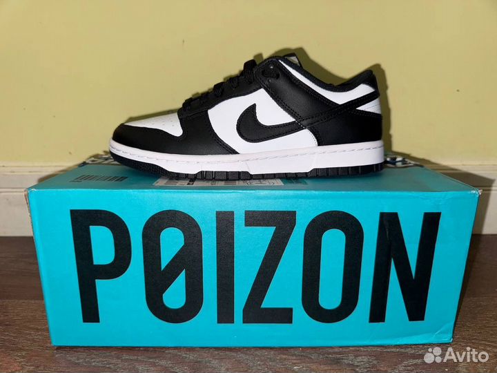 Кроссовки Nike Dunk low white/black