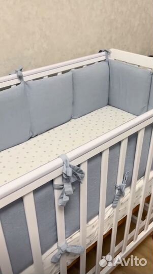 Бортики в детскую кроватку