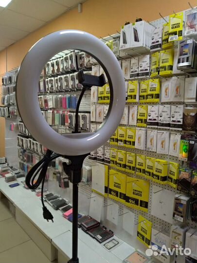 Кольцевая лампа Dimmable, 32 cm + пульт