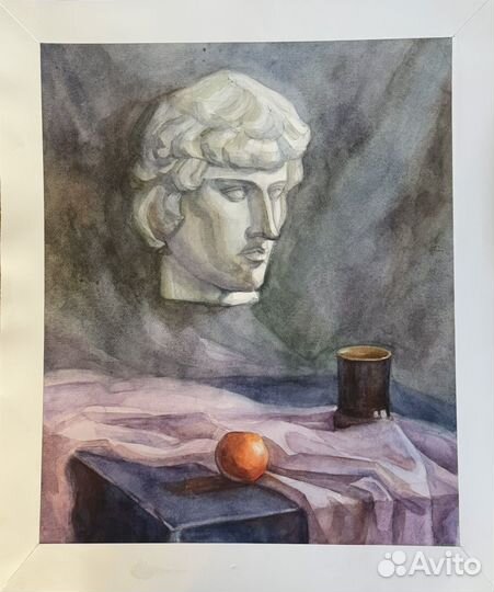 Натюрморты акварелью 50х60 см