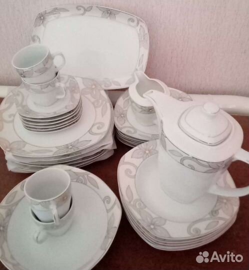 Столовый сервиз фарфор