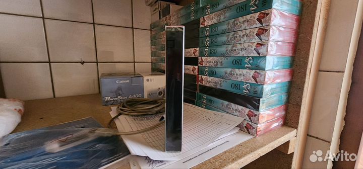 Видеокассеты vhs новые в упаковке
