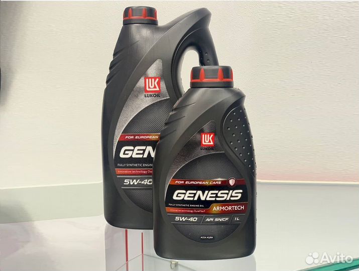 Масло lukoil genesis armortech 5W-40 4l
