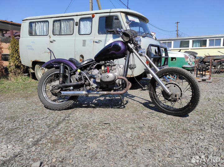 Урал м-67 чоппер