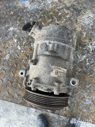 Компрессор кондиционера saab 9 3
