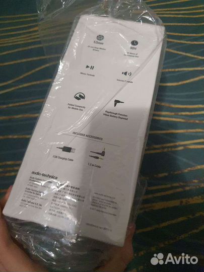 Наушники audio technica ATH-WS660BT solid bass