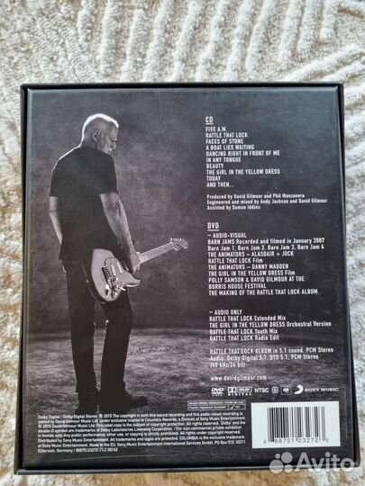 Подарочный box David Jon Gilmour(CD,DVD)