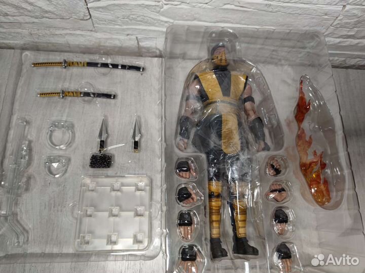 Фигурка Storm Mortal Kombat Scorpion не hot toys