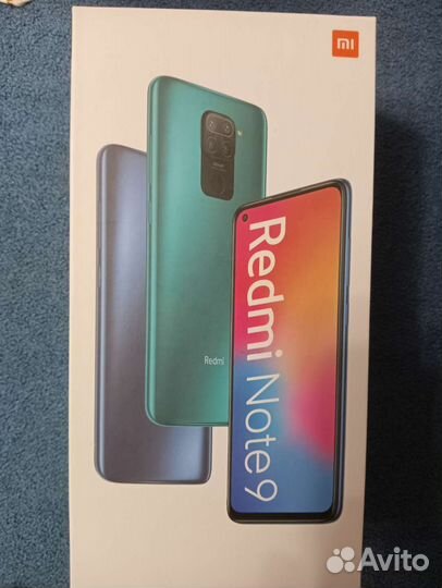 Телефон Xiaomi redmi note 9