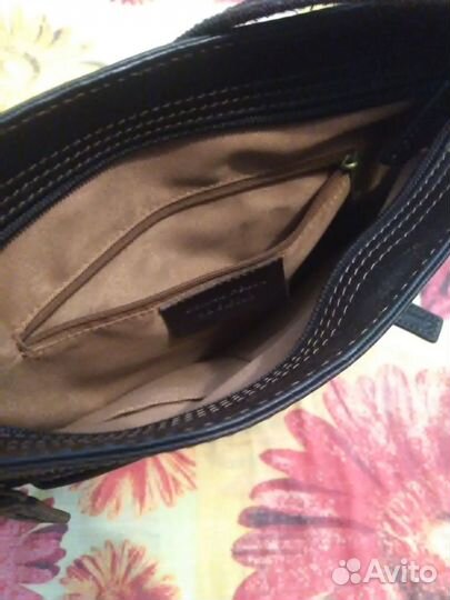 Кожаная сумка Gerard Henon France