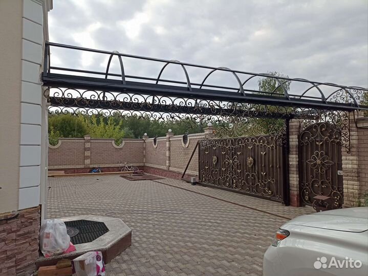 Маляр ковоных ворот