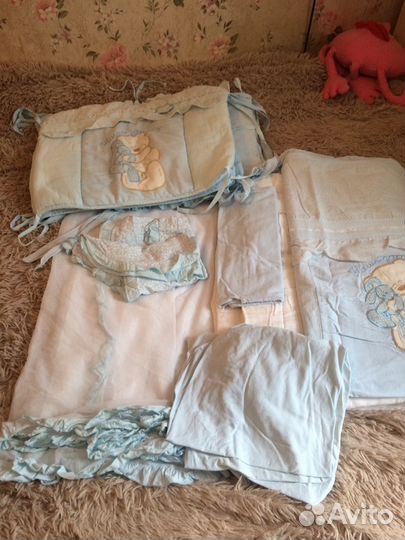 Комплект в кроватку Сонный гномик