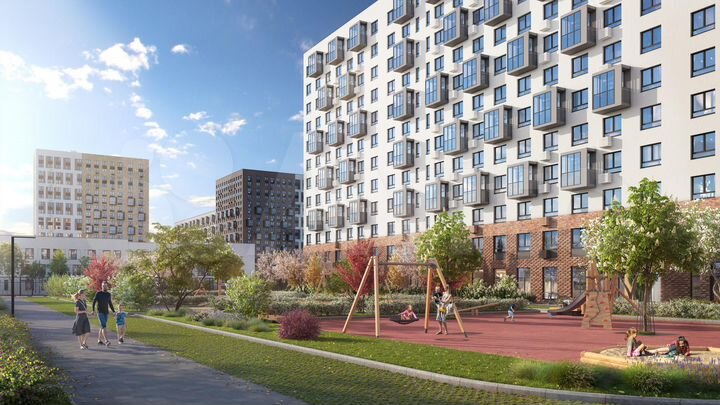 3-к. квартира, 53,9 м², 2/17 эт.