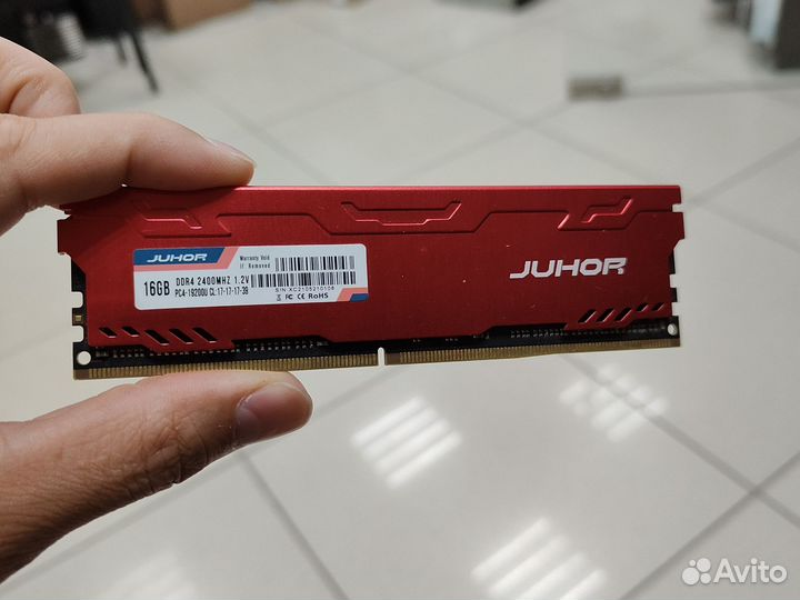 DDR 4 16 Gb 2400 мгц