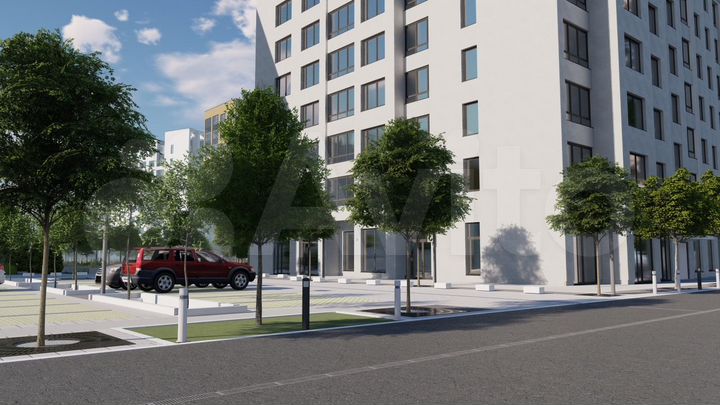 2-к. квартира, 57,8 м², 9/11 эт.