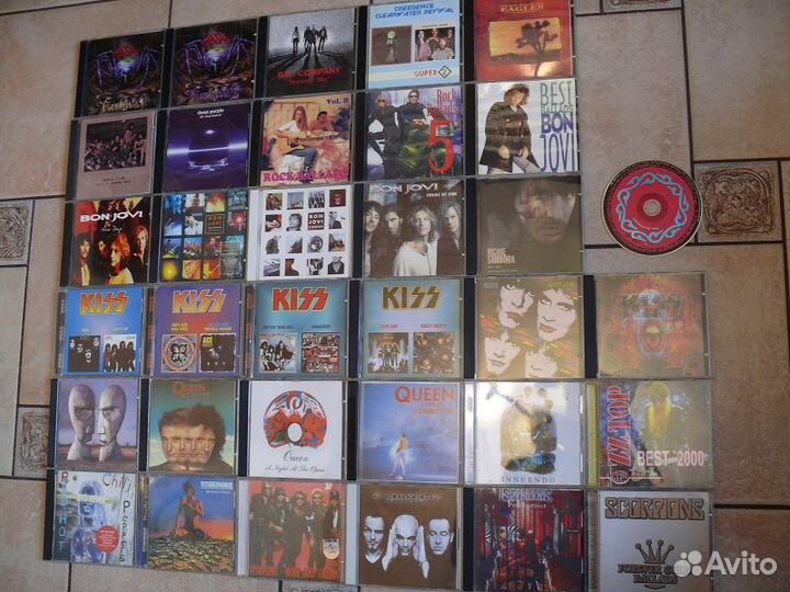 Рок музыка на CD дисках