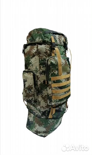 Рюкзак тактический армейский 120л пиксель