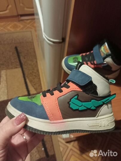 Полуботинки утеплённые для мальчика