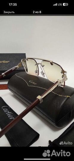 Оправа для очков мужская Сartier