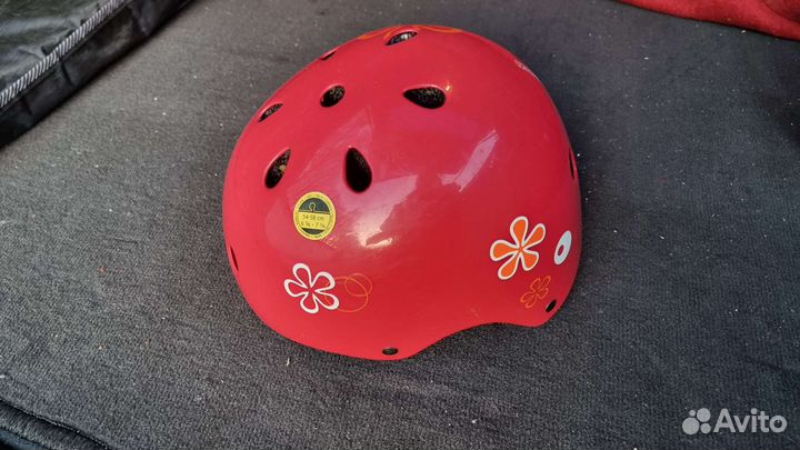 Шлем велосипедный decathlon v200 rose