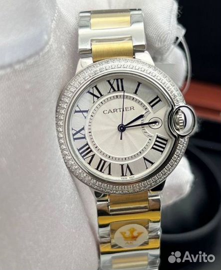 Женские кварцевые часы Cartier