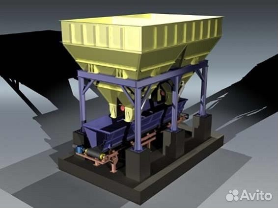 Дозатор инертных материалов