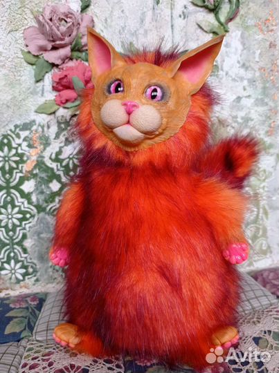 Игрушки ручной работы в смешанной технике